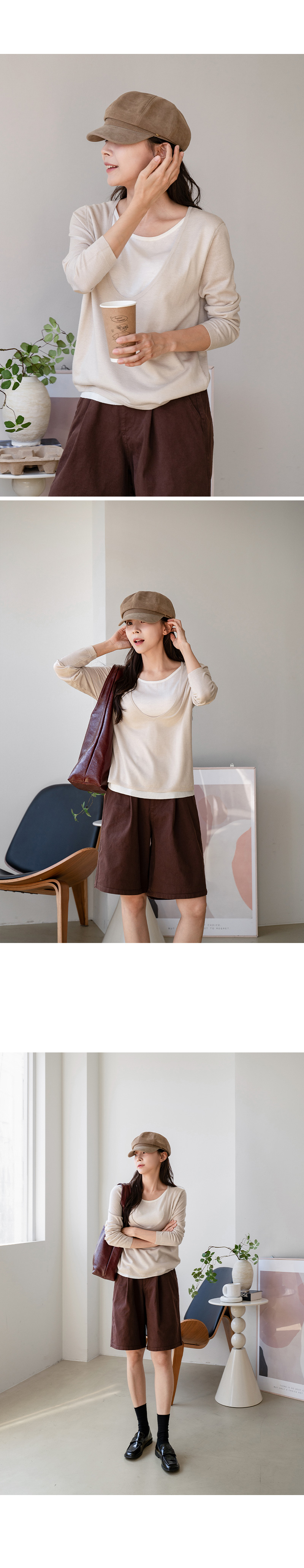 홀리 레이어드 니트