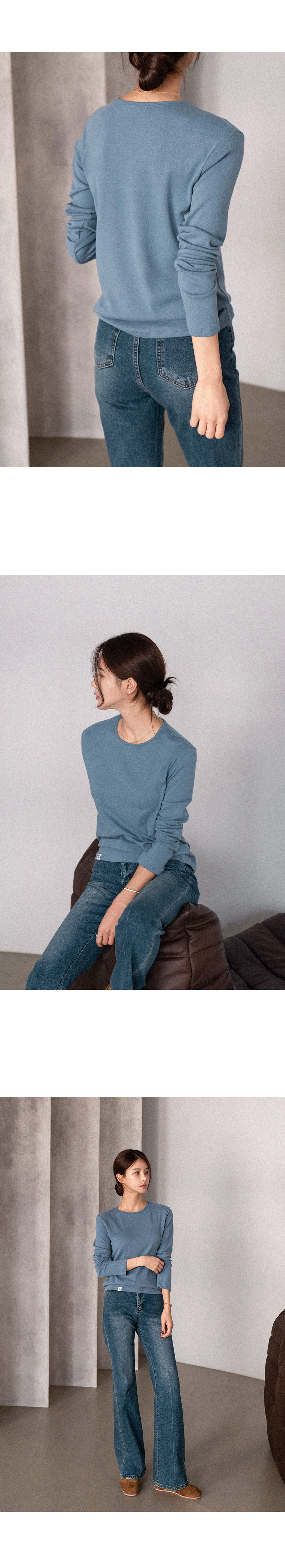 부드러운 바인딩 패치 티셔츠