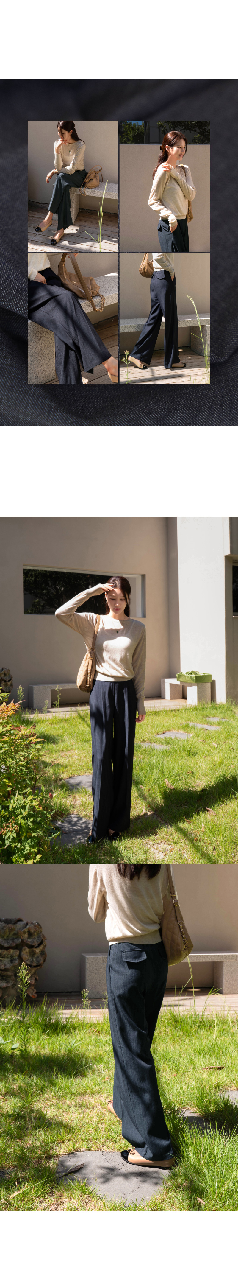 키작아도 팬츠 103탄 (데님롱슬랙스)