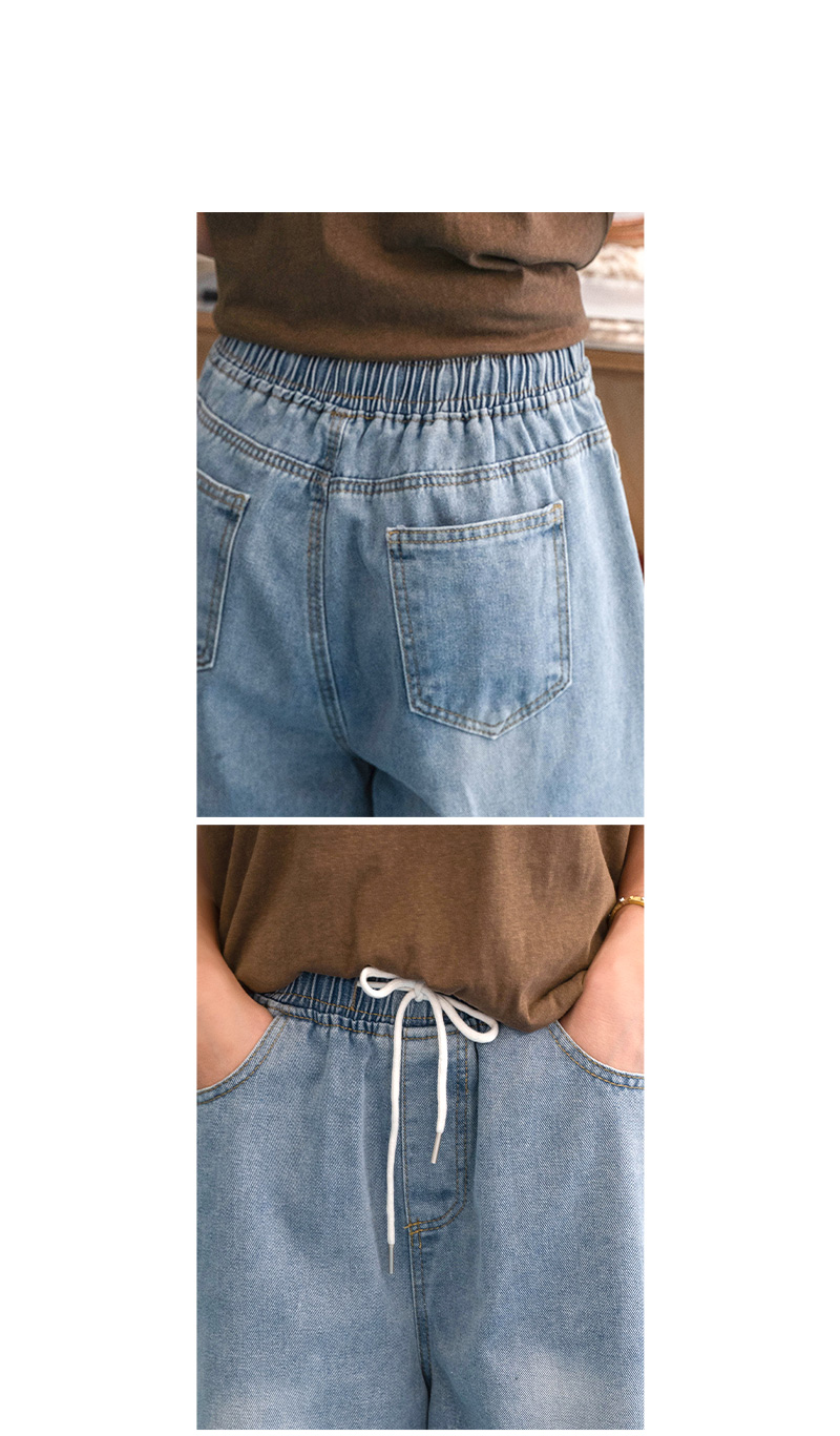 몽베르 데님 7부 반바지