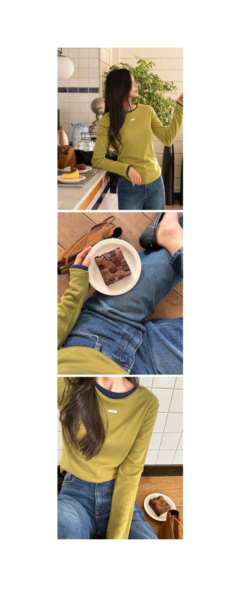 투웨이 젤리 보트넥 티셔츠