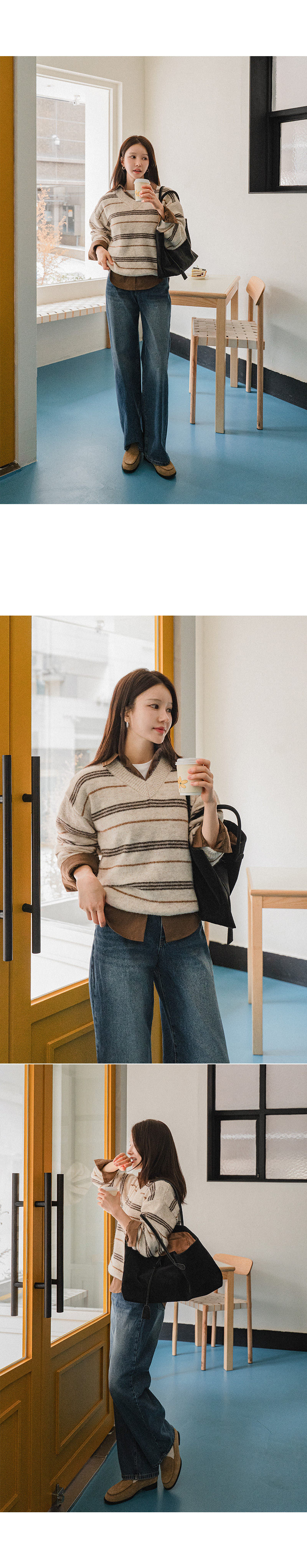 [벨유] 무드 플랩 포켓 셔츠