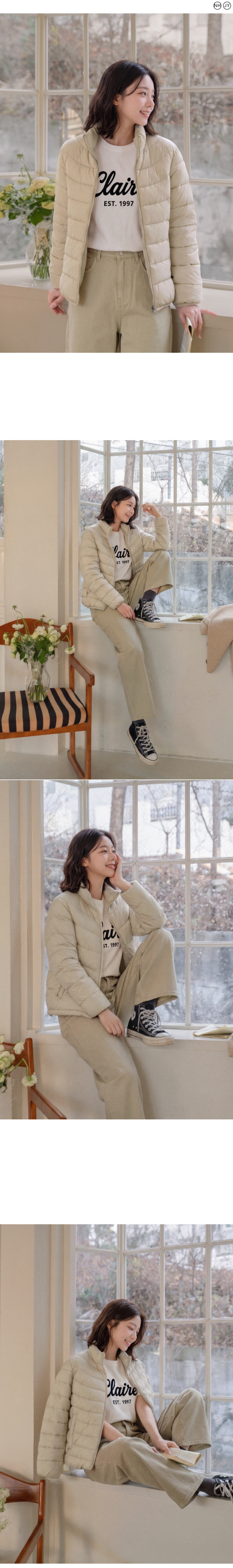 [기획특가]심플 베이직 웰론 패딩